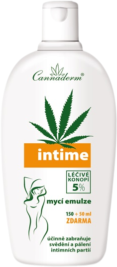 Cannaderm Intime Umývacia emulzia 200 ml