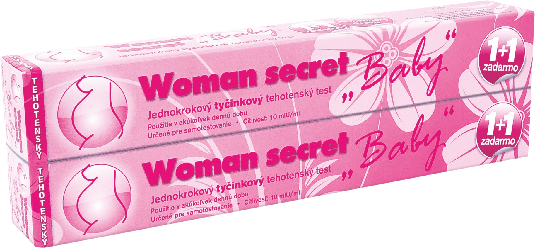 Woman Secret Baby tehotenský test tyčinkový 2 ks