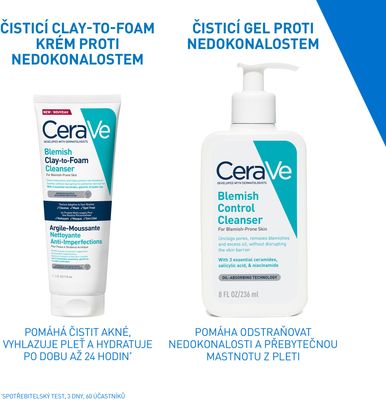 CeraVe Čistiaci Clay-to-Foam krém 118 ml