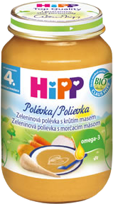 HiPP Polievka BIO zeleninová s morčacím mäsom 190 g