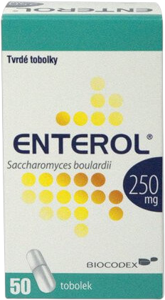 Enterol 250 mg, 50 kapsúl