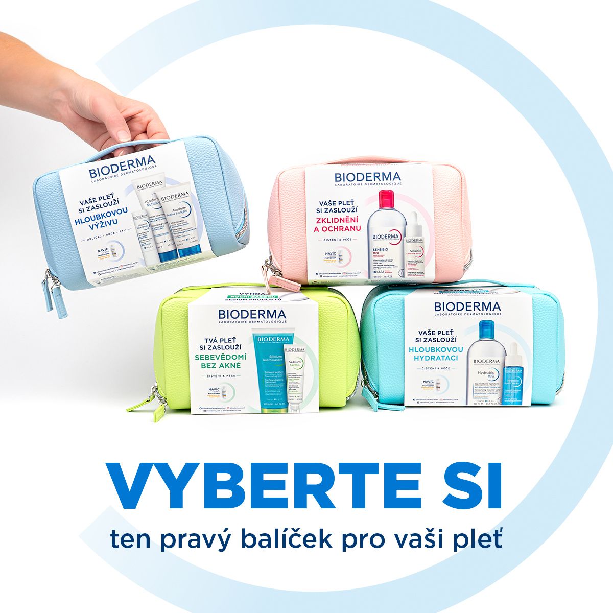 Bioderma Atoderm darčekový balíček pre suchú pokožku