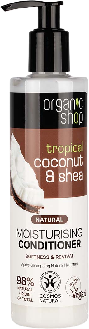 Organic Shop Hydratačný kondicionér Kokos a Bambucké maslo 280 ml