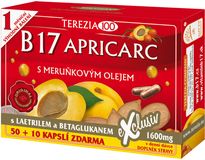 Terezia B17 Apricarc s marhuľovým olejom 60 kapsúl