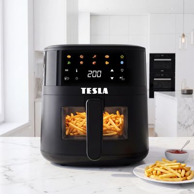 Tesla AirCook Q45 Pro-multifunkčná digitálna teplovzdušná fritéza
