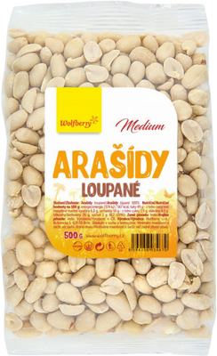 Wolfberry Arašidy lúpané Medium 500 g
