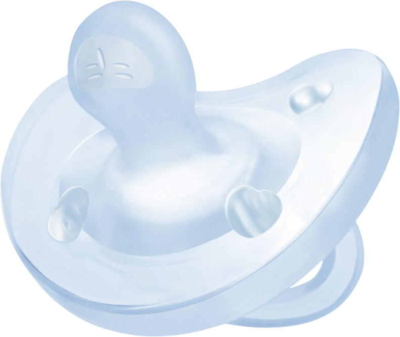 Chicco Cumlík Physio celosilikónový 0-6m chlapec