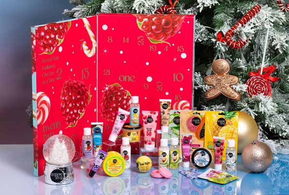 Organic Shop 24-dňový Adventný kalendár Natural Beauty 24 ks