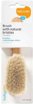 BabyOno Kefa s prírodnými štetinkami