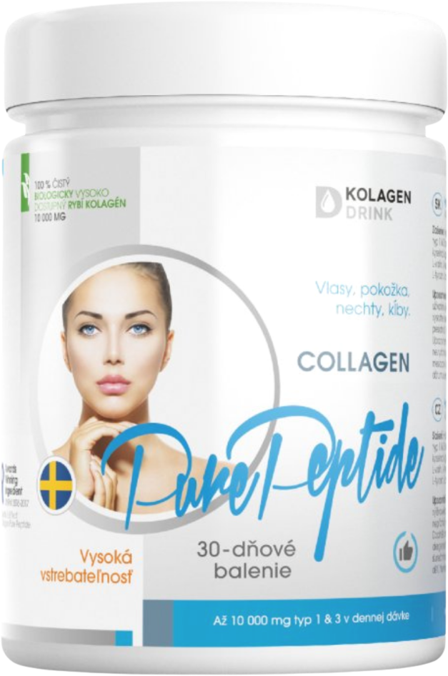 KolagenDrink COLLAGEN 10 000 PURE PEPTIDE® hydrolyzovaný rybí kolagén 300 g