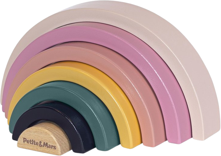 Petite&Mars Hračka drevená skladacia - Stardust Wood of Mars
