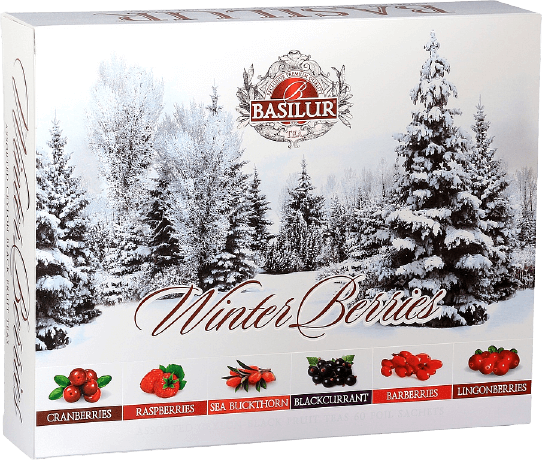 Basilur Winter Berries Assorted obal 120 g gastro vrecká 60 ks