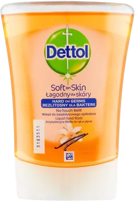 Dettol Náplň do bezdotykového dávkovača Sladká Vanilka 250 ml