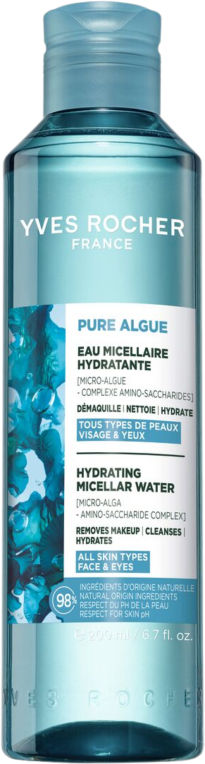 Yves Rocher Pure Algue Hydratačná micelárna voda 200 ml