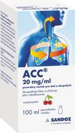 ACC 20 mg/ml perorálny roztok pre deti a dospelých 100 ml