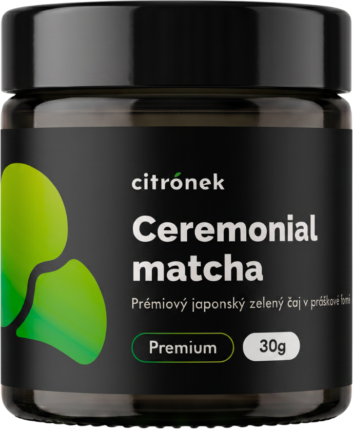 Citronek Ceremonial Matcha, 100% japonský zelený čaj 30 g