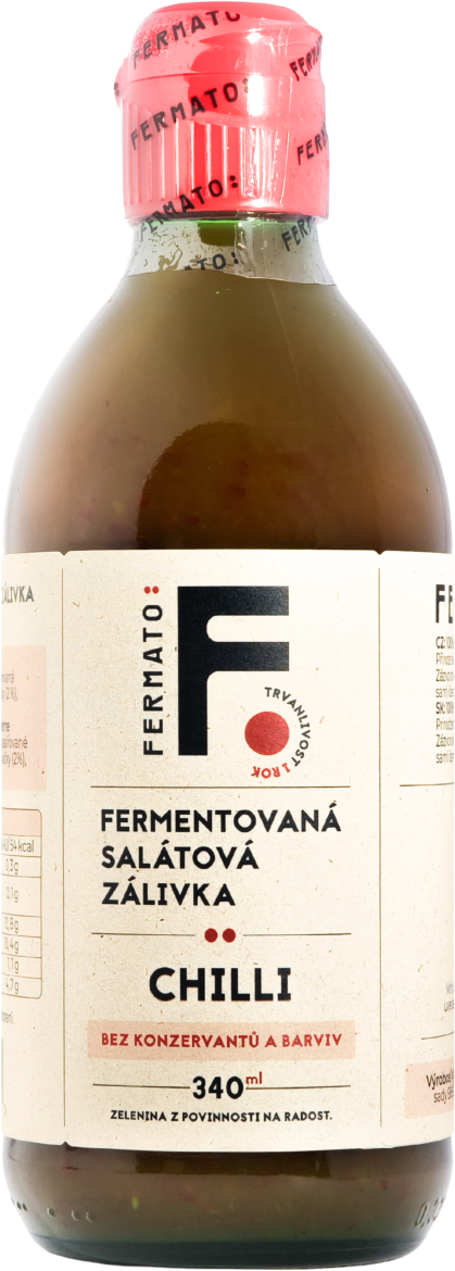 Fermato Fermentovaná šalátová zálivka - Chilli 340 ml