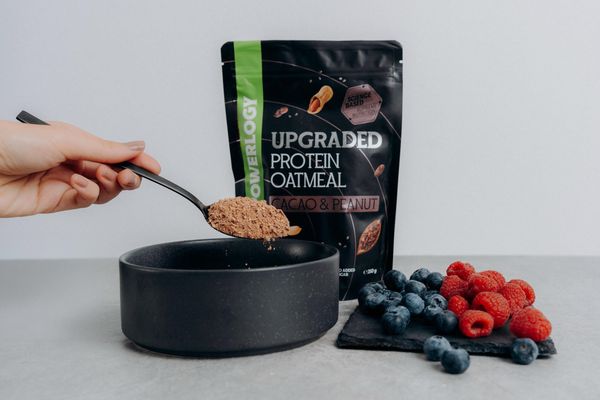 Powerlogy Upgraded Protein Oatmeal Cacao and Peanut 350 g