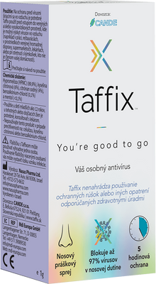 Taffix nosový práškový sprej 1 g