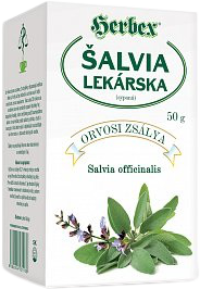 Herbex Šalvia lekárska - sypaný čaj 50 g
