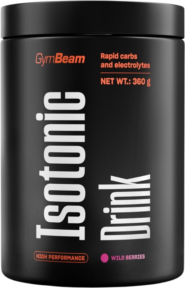 GymBeam Izotonický nápoj lesné ovocie 360 g