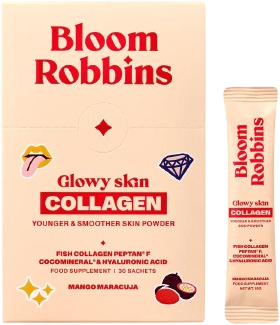Bloom Robbins Kolagénový nápoj pre žiarivú pleť s vitamínom c 30 x 10 g