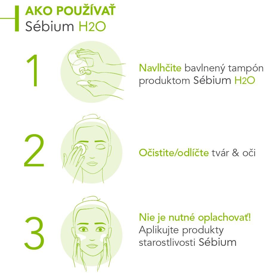 Bioderma Sébium H2O micelárna voda na mastnú pokožku a akné 250 ml