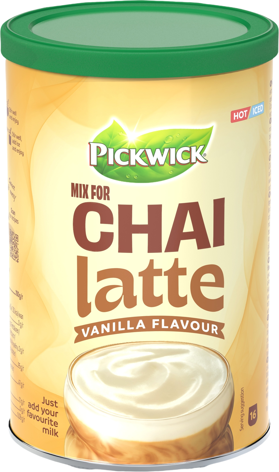 Pickwick Vanilla Chai Latte čajová zmes 240 g