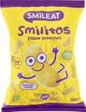 Smileat Organic Kukuričné chrumky Smilitos 38 g