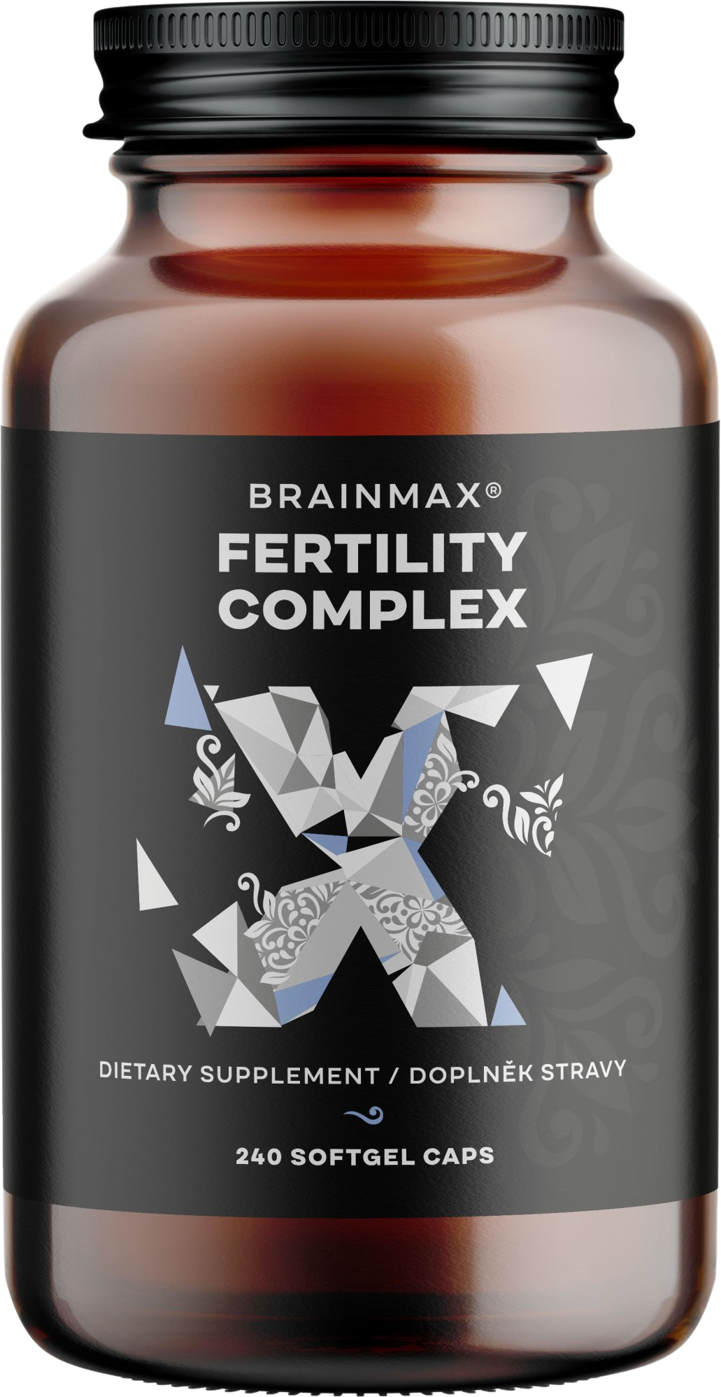 BrainMax Grass-Fed Fertility complex, podpora plodnosti 240 kapsúl