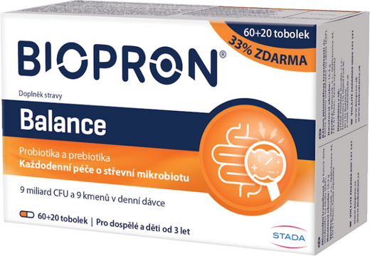 Biopron Balance 80 tvrdých kapsúl