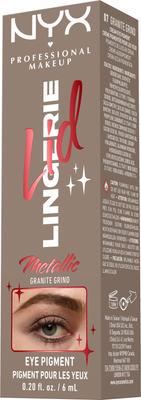 NYX Professional Makeup Tekuté očné tiene Lid Lingerie - 07 Granite Grind 6 ml