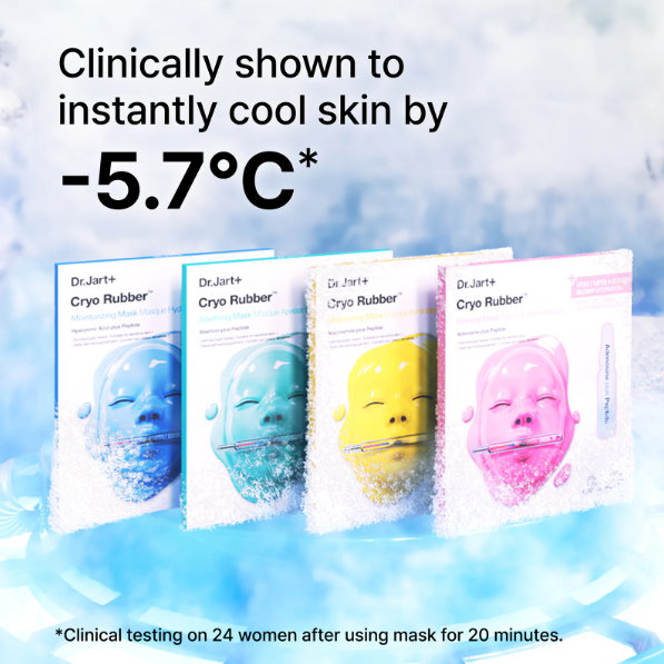 Dr. Jart+ Cryo Rubber Moisture Mask, Intenzívna hydrogélová maska s hydratačným účinkom