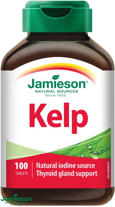 Jamieson Kelp morské riasy 650 μg 100tbl