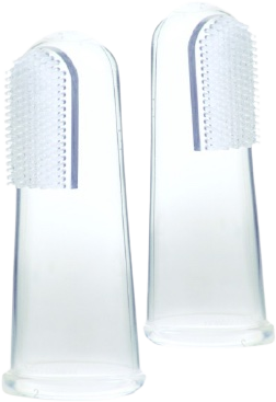 Canpol babies Prvá kefka na zuby silikónová