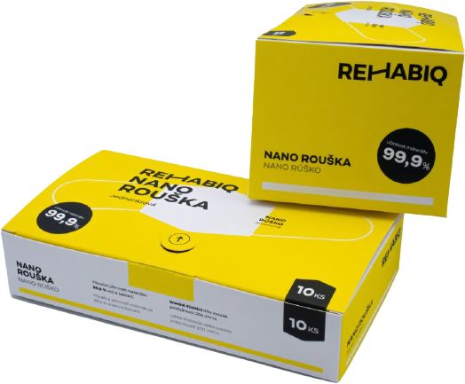 Rehabiq Nano rúško jednorazové 10 ks