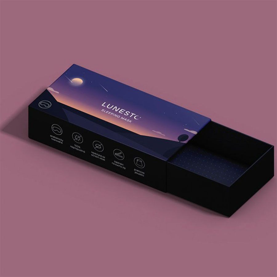 Lunesto Maska na spanie anatomicky tvarovaná