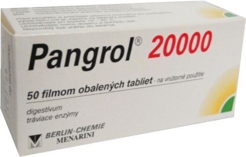 Pangrol 20000, 50 tabliet