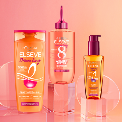 L'Oréal Paris Elseve Dream Long 8 Second Wonder Water Lamelárny kondicionér 200 ml