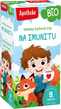 Apotheke Bio Detský bylinný čaj na imunitu 20 x 1.5 g