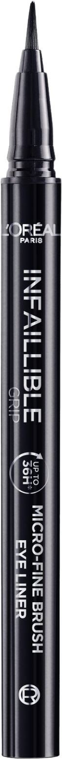 L'Oréal Paris Infaillible Grip 36h Micro-Fine liner 01 Obsidian black čierna očná linka 0.4 g