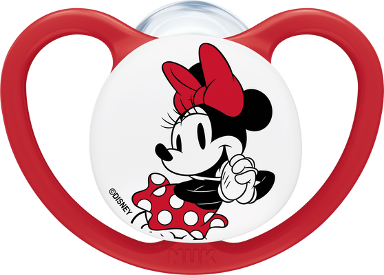 Nuk Cumlík Perfect Match AIR DISNEY Mickey RED 0-6m BOX