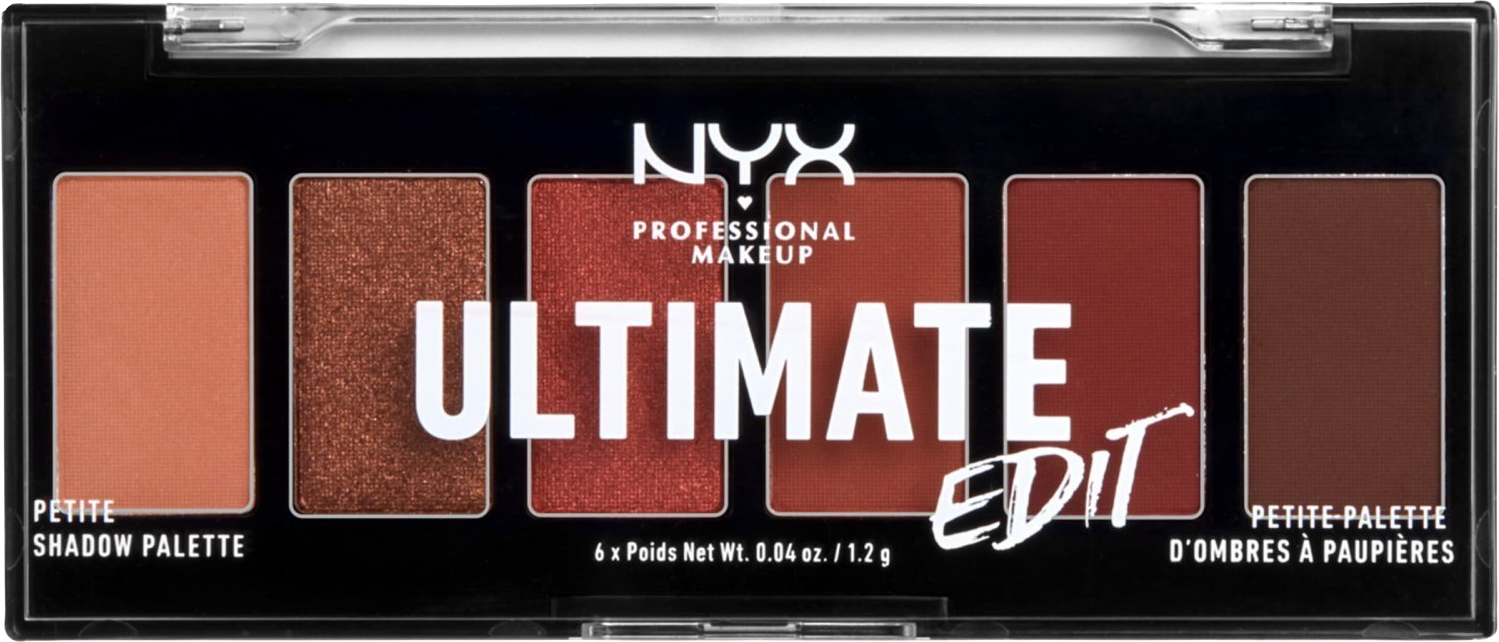 NYX Professional Makeup Ultimate Edit Petite Shadow - Očné tiene, Warm Neutrals 7.2 g