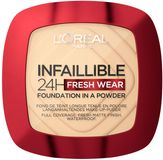 L'Oréal Paris Infaillible 24h fresh wear Foundation in powder make up v púdri 130, 9 g