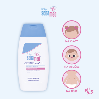 Sebamed Baby detská umývacia emulzia extra jemná 200 ml