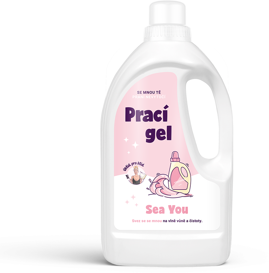 Úklid pro klid Prací gél Sea you 1.5 l