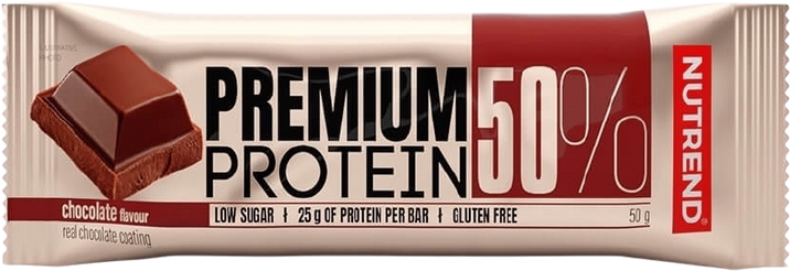 Nutrend Premium Protein Bar 50% Čokoláda 50 g
