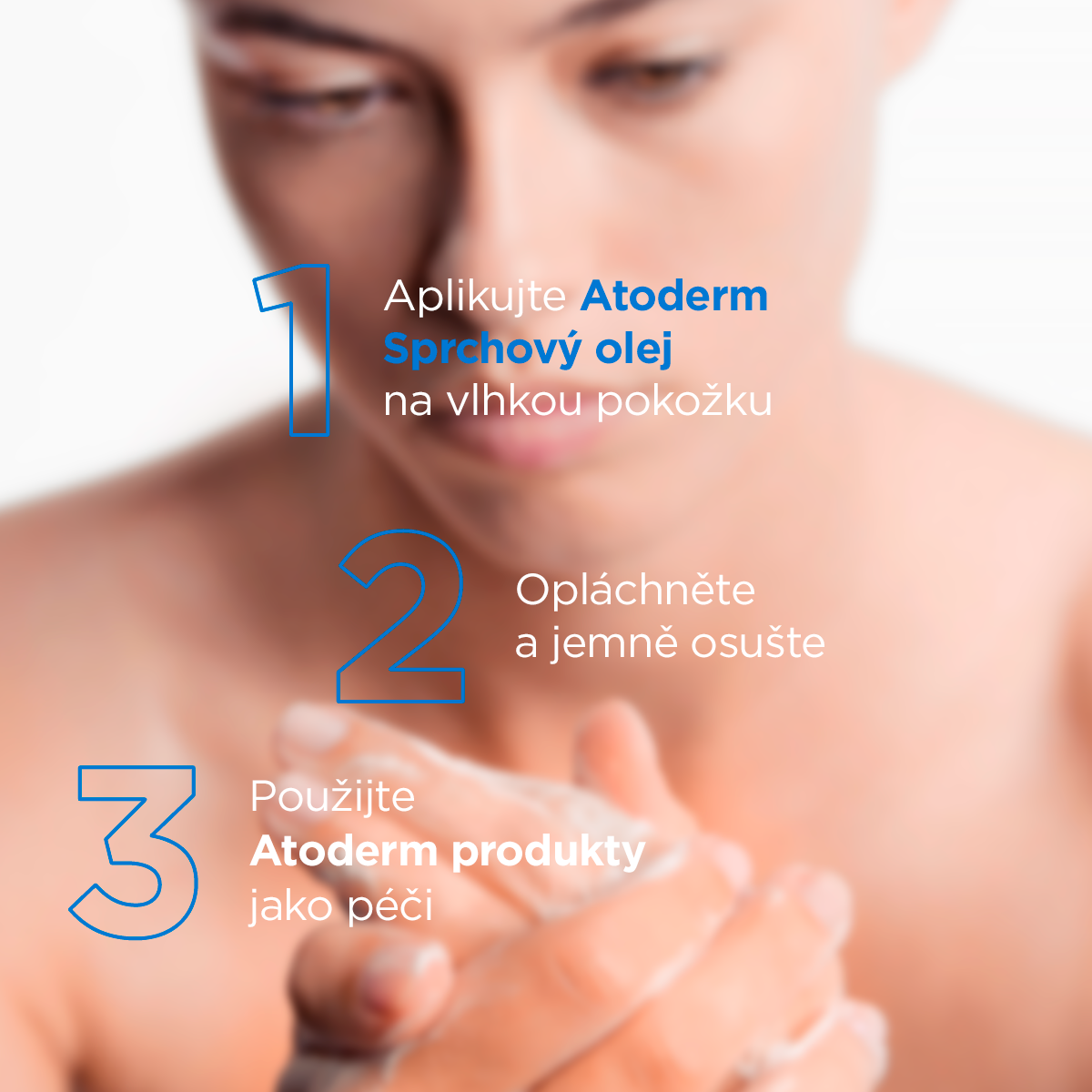 Bioderma Atoderm Sprchový olej pre veľmi suchú až atopickú pokožku 1 l