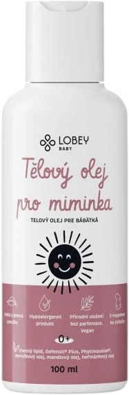 Lobey Telový olej pre bábätka 100 ml