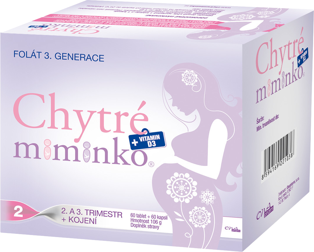 Chytré miminko s DHA 60 tabliet + 60 kapsúl
